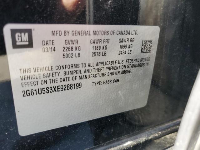 Photo 11 VIN: 2G61U5S3XE9288199 - CADILLAC XTS 