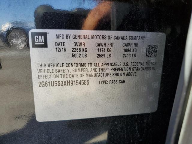 Photo 9 VIN: 2G61U5S3XH9154586 - CADILLAC XTS 