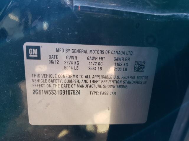 Photo 12 VIN: 2G61W5S31D9107824 - CADILLAC XTS 