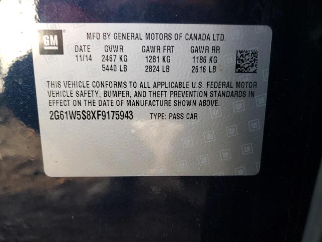 Photo 12 VIN: 2G61W5S8XF9175943 - CADILLAC XTS 