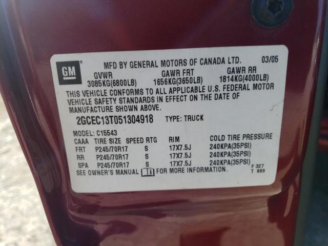 Photo 11 VIN: 2GCEC13T051304918 - CHEVROLET ALL MODELS 