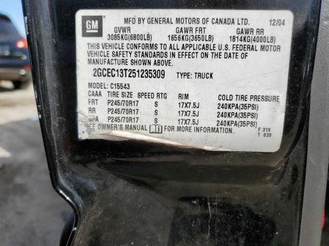 Photo 11 VIN: 2GCEC13T251235309 - CHEVROLET ALL MODELS 