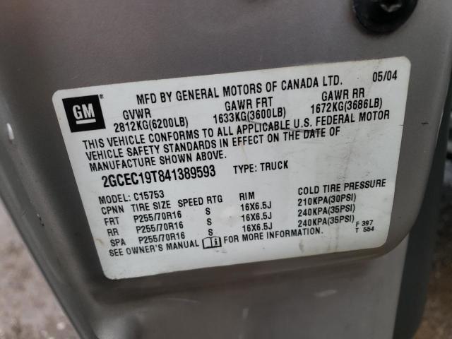 Photo 11 VIN: 2GCEC19T841389593 - CHEVROLET ALL MODELS 