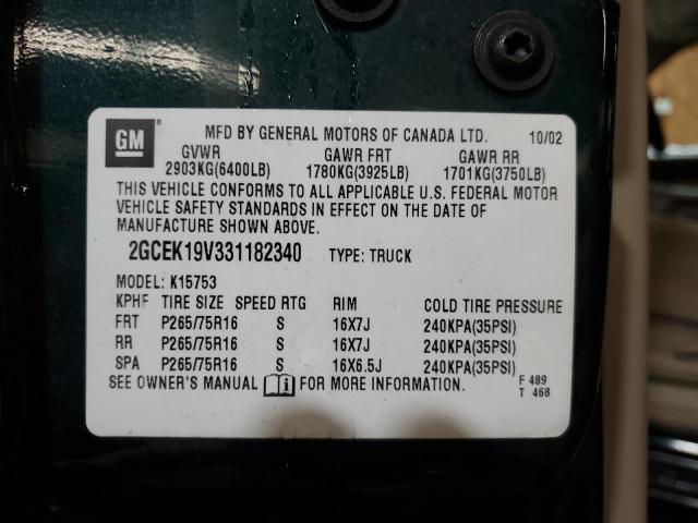 Photo 11 VIN: 2GCEK19V331182340 - CHEVROLET ALL MODELS 