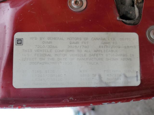 Photo 11 VIN: 2GCFK29K7M1171830 - CHEVROLET GMT 