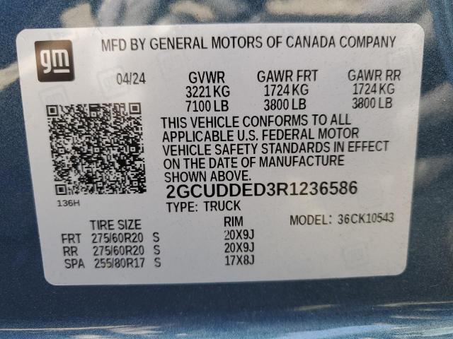 Photo 11 VIN: 2GCUDDED3R1236586 - CHEVROLET SILVERADO 