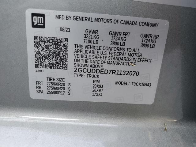 Photo 12 VIN: 2GCUDDED7R1132070 - CHEVROLET SILVERADO 