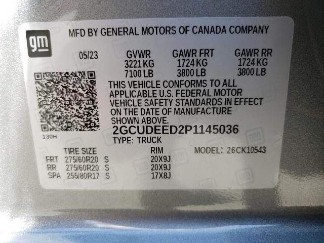 Photo 11 VIN: 2GCUDEED2P1145036 - CHEVROLET ALL MODELS 