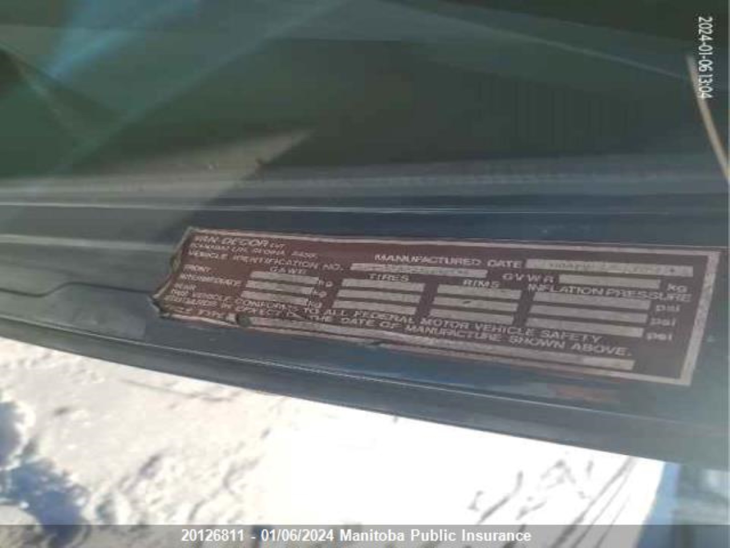 Photo 8 VIN: 2GDEG25K4J4502579 - GMC VANDURA 