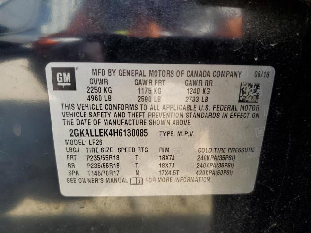 Photo 11 VIN: 2GKALLEK4H6130085 - GMC TERRAIN SL 