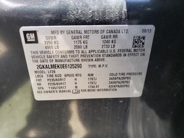 Photo 9 VIN: 2GKALMEK0E6125290 - GMC TERRAIN SL 