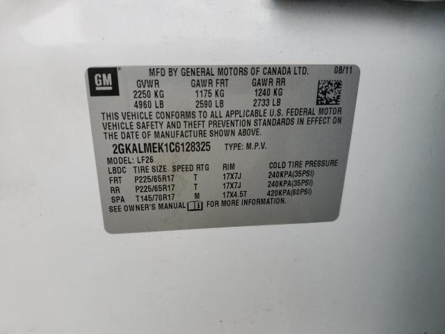 Photo 12 VIN: 2GKALMEK1C6128325 - GMC TERRAIN SL 