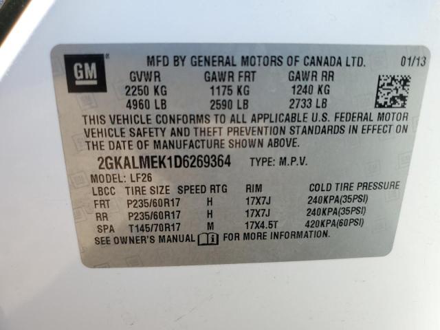 Photo 12 VIN: 2GKALMEK1D6269364 - GMC TERRAIN SL 