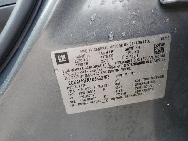 Photo 13 VIN: 2GKALMEK1D6363793 - GMC TERRAIN SL 