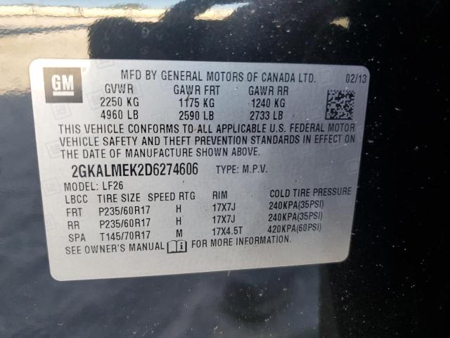 Photo 13 VIN: 2GKALMEK2D6274606 - GMC TERRAIN SL 