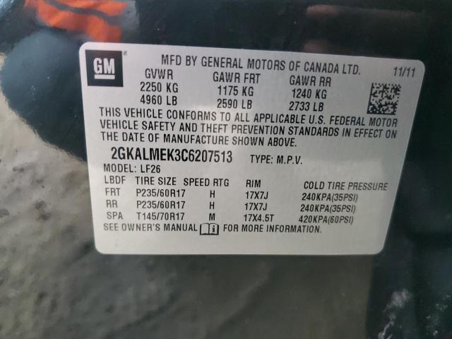 Photo 11 VIN: 2GKALMEK3C6207513 - GMC TERRAIN SL 