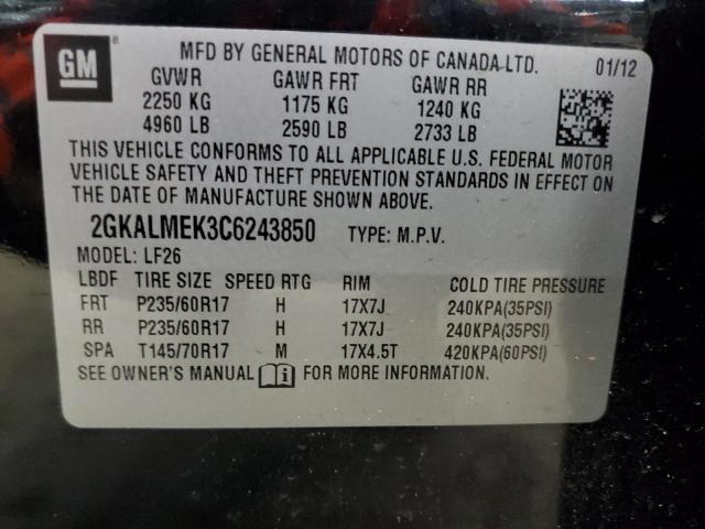 Photo 12 VIN: 2GKALMEK3C6243850 - GMC TERRAIN SL 