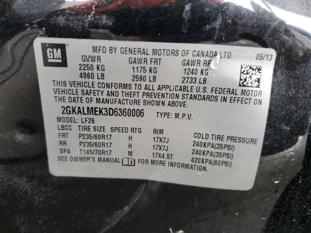 Photo 12 VIN: 2GKALMEK3D6360006 - GMC TERRAIN 