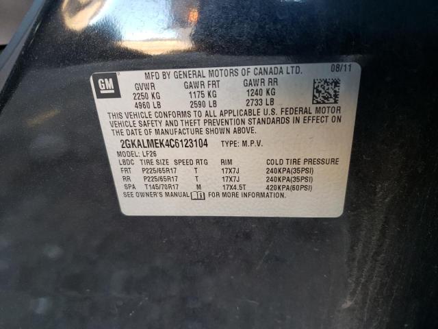 Photo 11 VIN: 2GKALMEK4C6123104 - GMC TERRAIN 