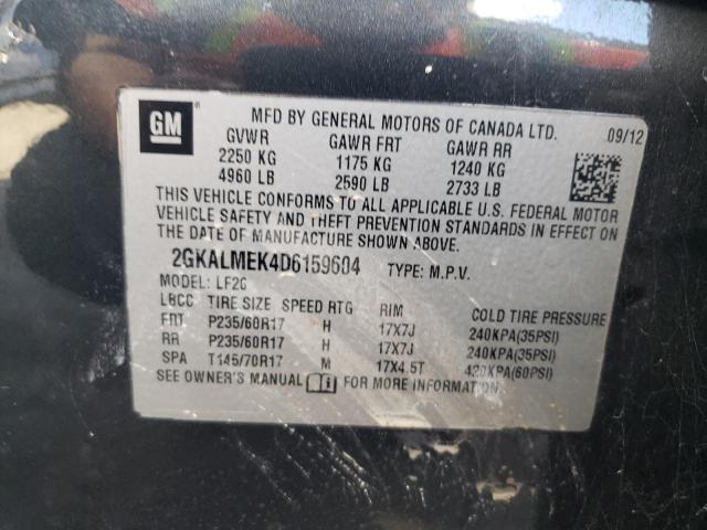 Photo 11 VIN: 2GKALMEK4D6159604 - GMC TERRAIN 