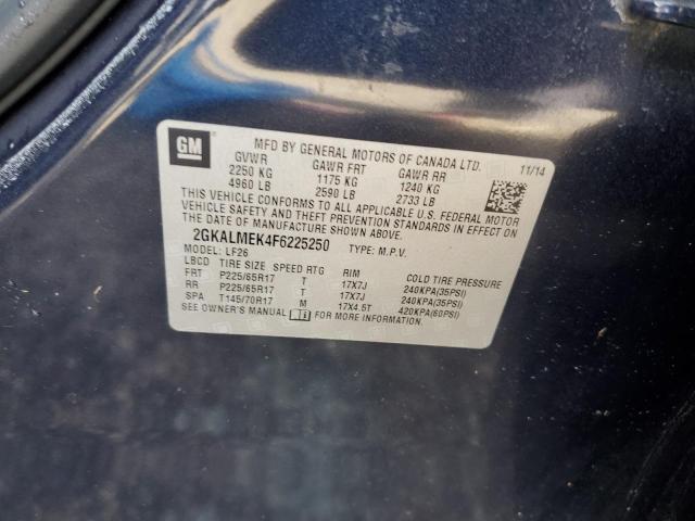 Photo 9 VIN: 2GKALMEK4F6225250 - GMC TERRAIN SL 