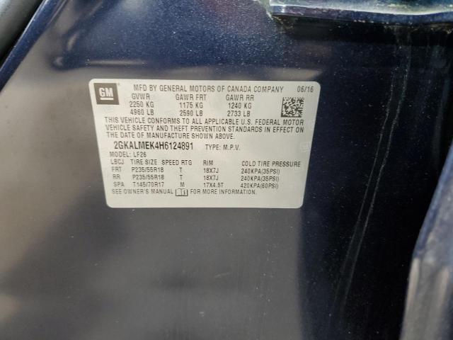 Photo 11 VIN: 2GKALMEK4H6124891 - GMC TERRAIN 