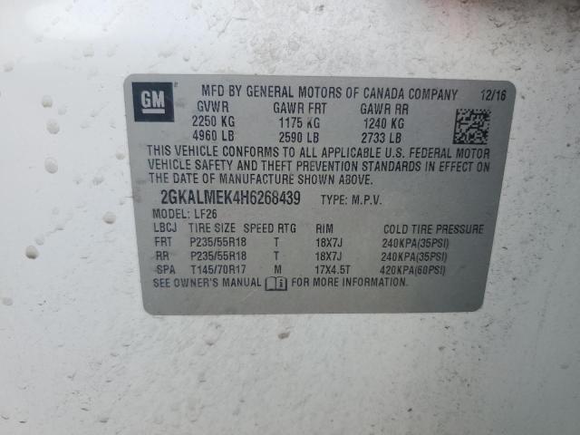 Photo 11 VIN: 2GKALMEK4H6268439 - GMC TERRAIN SL 