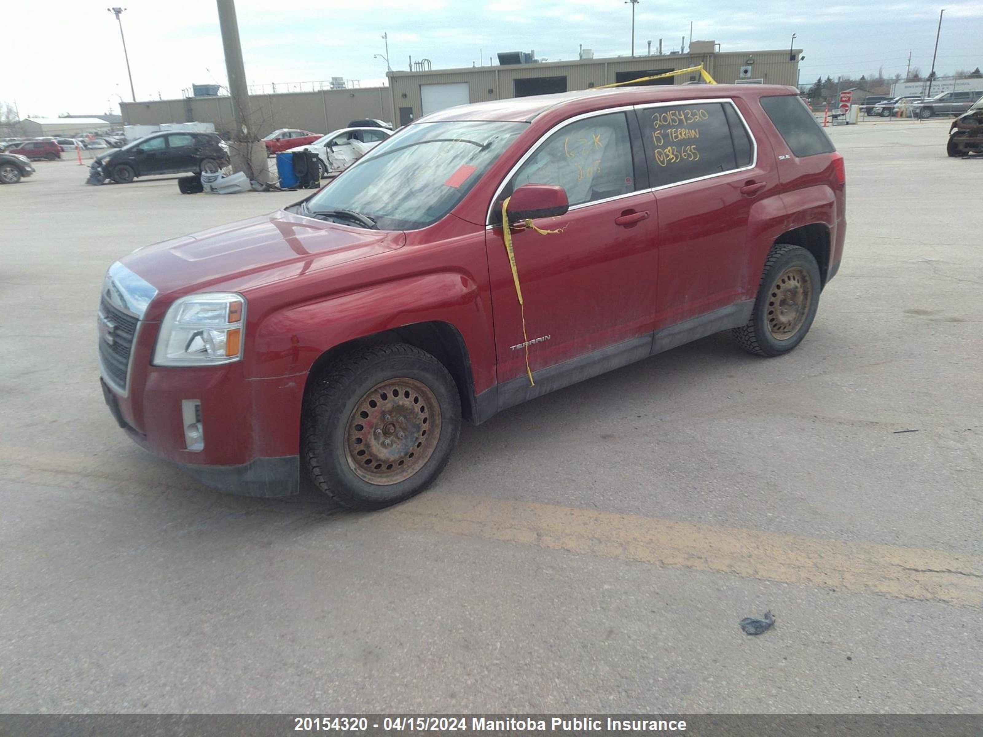 Photo 1 VIN: 2GKALMEK5F6333635 - GMC TERRAIN 