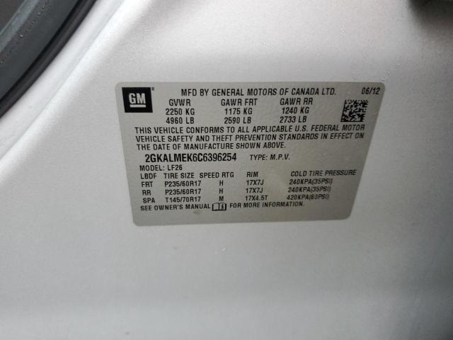 Photo 11 VIN: 2GKALMEK6C6396254 - GMC TERRAIN 