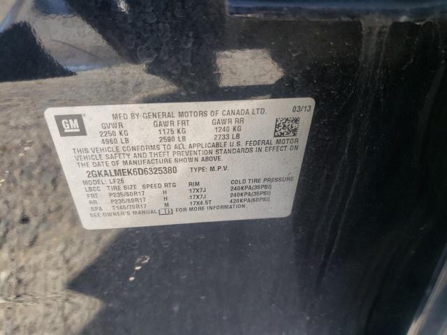 Photo 13 VIN: 2GKALMEK6D6325380 - GMC TERRAIN SL 