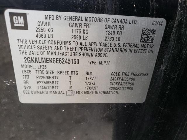 Photo 9 VIN: 2GKALMEK6E6245160 - GMC TERRAIN SL 