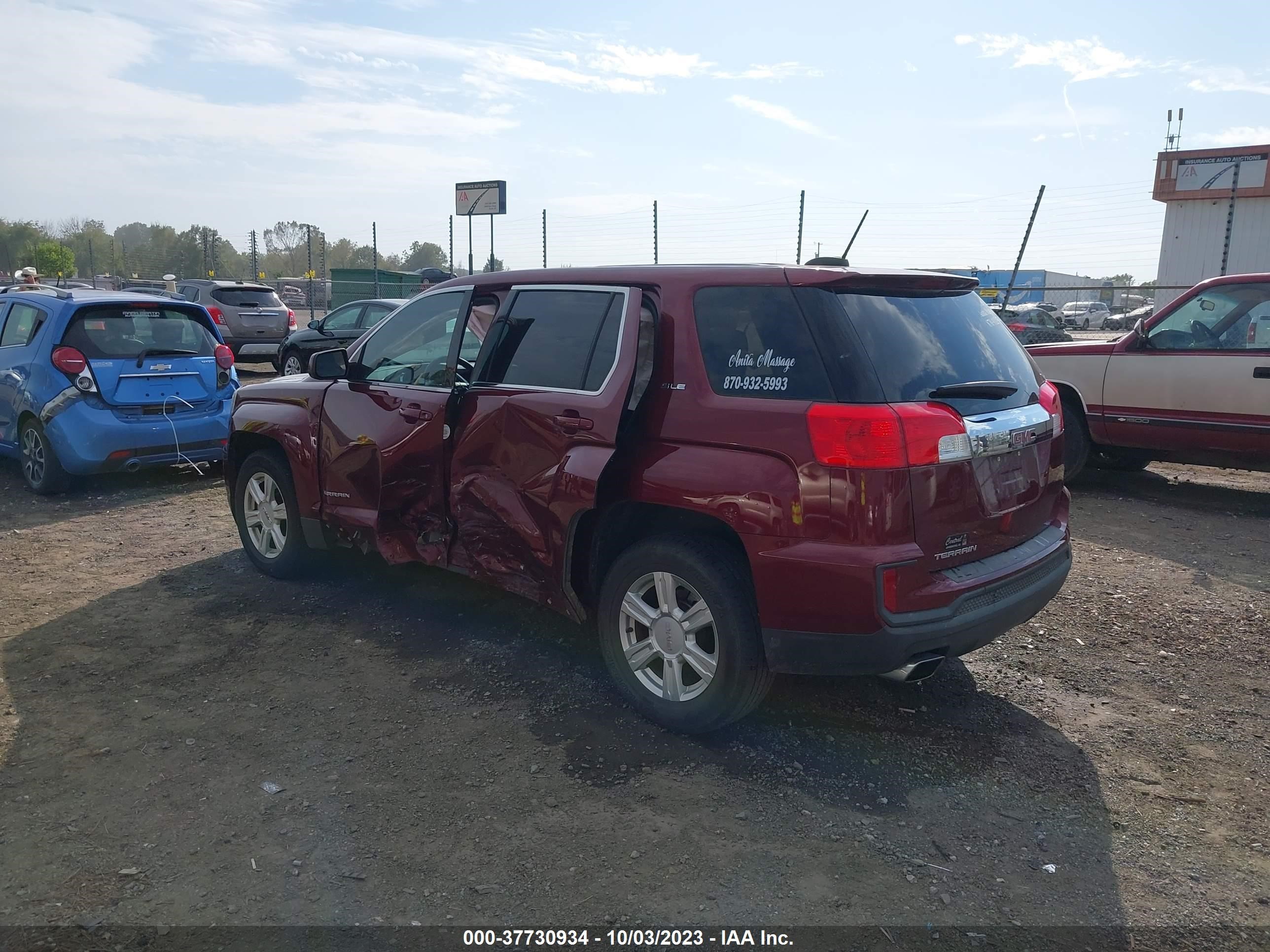 Photo 2 VIN: 2GKALMEK6G6208371 - GMC TERRAIN 