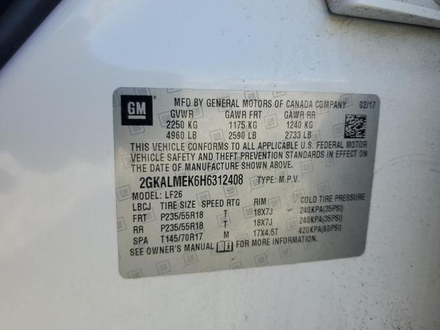 Photo 12 VIN: 2GKALMEK6H6312408 - GMC TERRAIN SL 