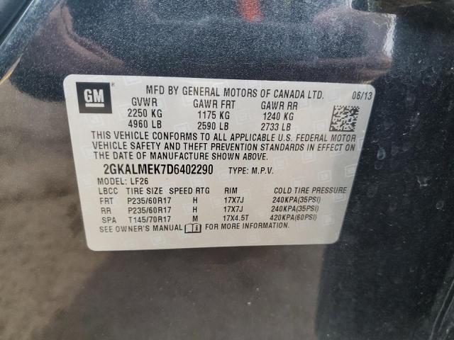 Photo 13 VIN: 2GKALMEK7D6402290 - GMC TERRAIN 