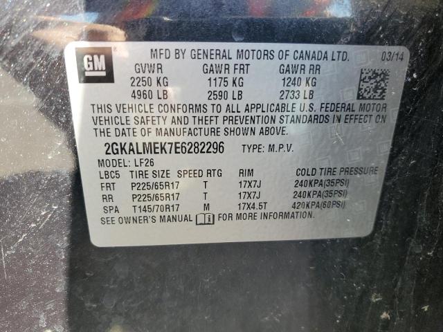 Photo 12 VIN: 2GKALMEK7E6282296 - GMC TERRAIN SL 