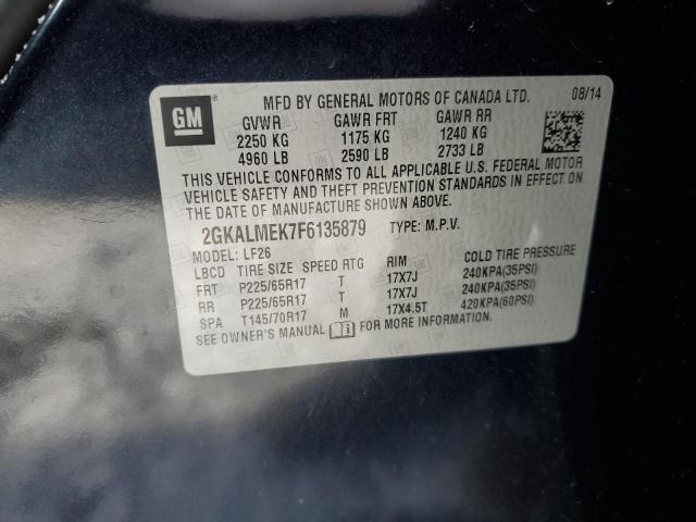 Photo 12 VIN: 2GKALMEK7F6135879 - GMC TERRAIN 