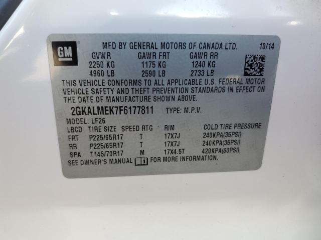 Photo 13 VIN: 2GKALMEK7F6177811 - GMC TERRAIN SL 