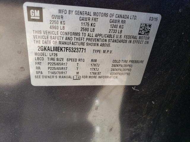 Photo 11 VIN: 2GKALMEK7F6323771 - GMC TERRAIN 