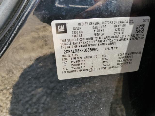 Photo 12 VIN: 2GKALMEK8D6356985 - GMC TERRAIN SL 