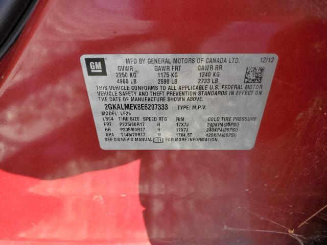 Photo 11 VIN: 2GKALMEK8E6207333 - GMC TERRAIN 