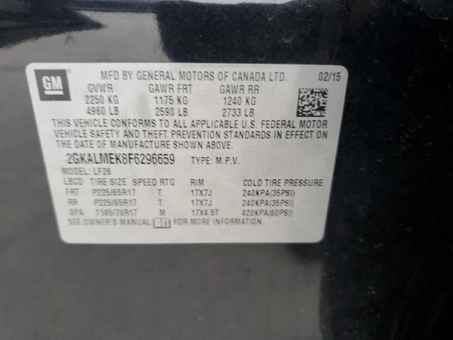 Photo 12 VIN: 2GKALMEK8F6296659 - GMC TERRAIN 