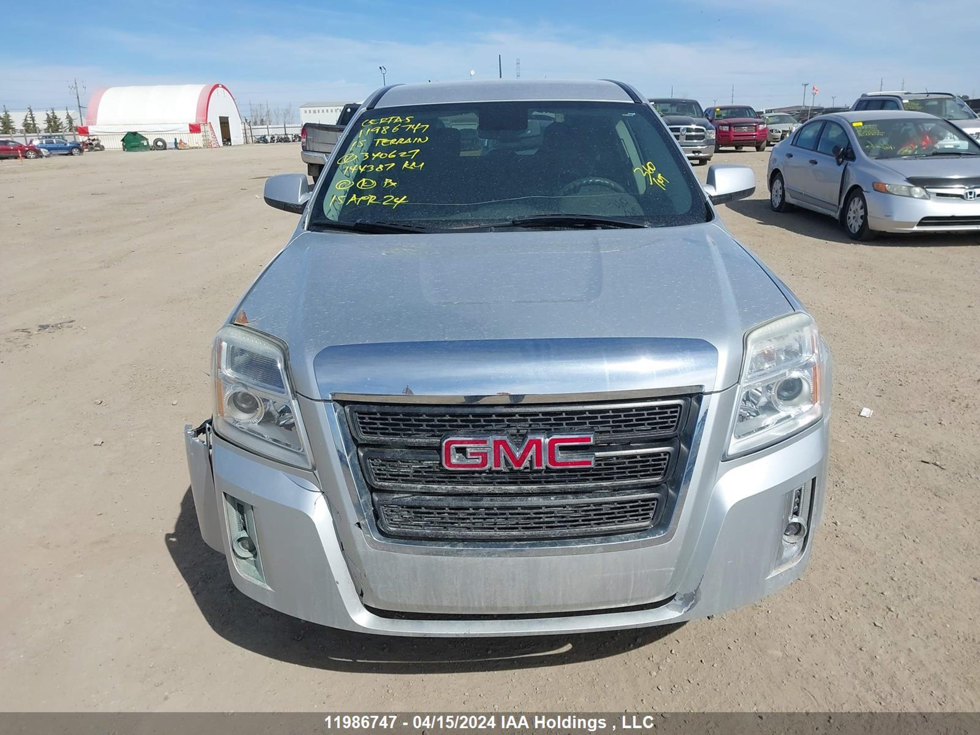 Photo 11 VIN: 2GKALMEK8F6340627 - GMC TERRAIN 