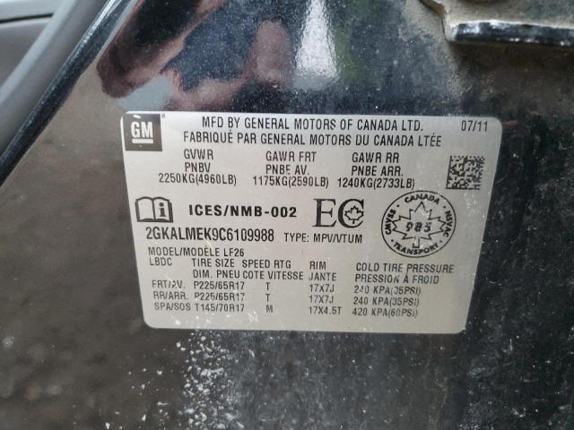 Photo 12 VIN: 2GKALMEK9C6109988 - GMC TERRAIN 