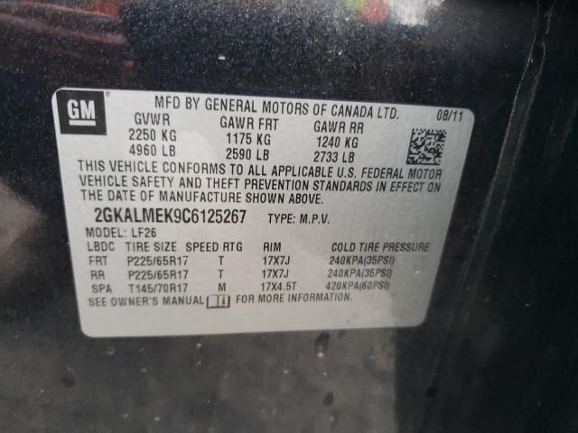 Photo 12 VIN: 2GKALMEK9C6125267 - GMC TERRAIN SL 