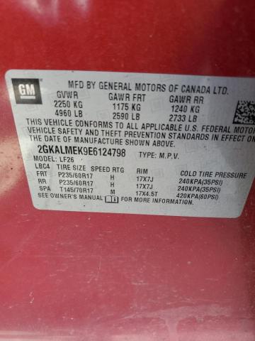 Photo 13 VIN: 2GKALMEK9E6124798 - GMC TERRAIN 