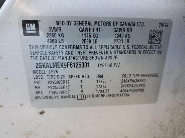 Photo 13 VIN: 2GKALMEK9F6125001 - GMC TERRAIN SL 