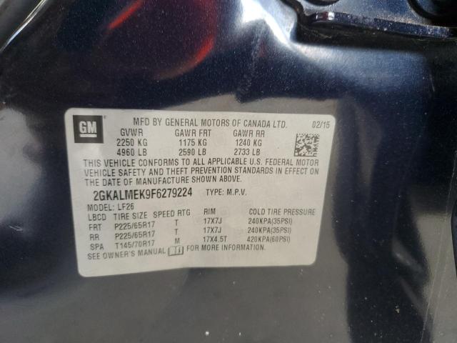 Photo 12 VIN: 2GKALMEK9F6279224 - GMC TERRAIN SL 