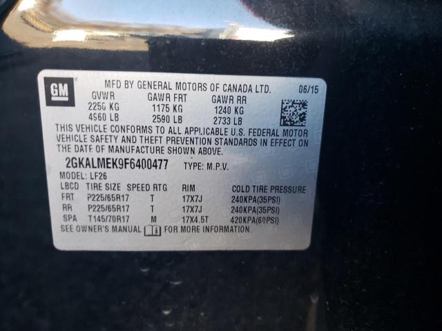 Photo 11 VIN: 2GKALMEK9F6400477 - GMC TERRAIN 