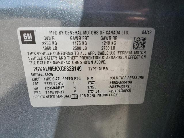 Photo 11 VIN: 2GKALMEKXC6328149 - GMC TERRAIN 