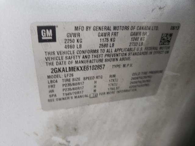 Photo 9 VIN: 2GKALMEKXE6102857 - GMC TERRAIN SL 